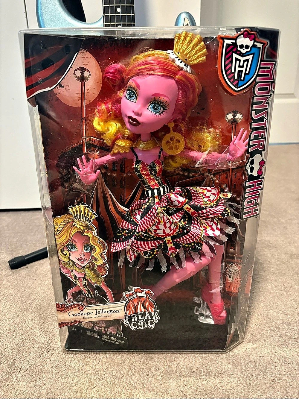 Monster High Gooliope Jellington Doll in Pink & Red BRAND NEW